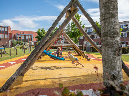 Enkhuizen, archeologische speeltuin Kadijken, i.o.v. Steunpunt Monumenten & Archeologie, Noord-Holland