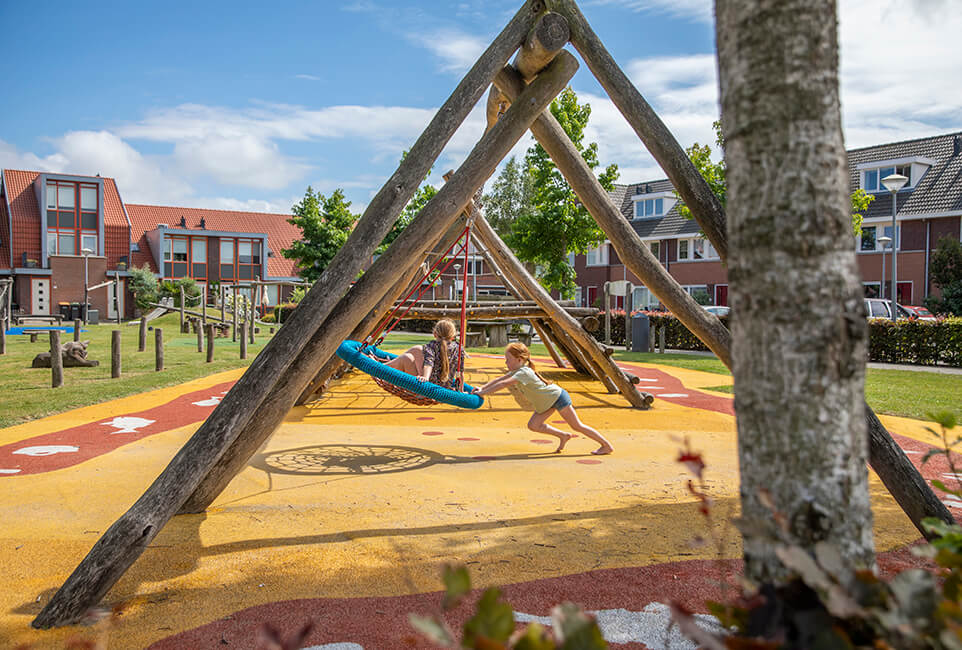 Enkhuizen, archeologische speeltuin Kadijken, i.o.v. Steunpunt Monumenten & Archeologie, Noord-Holland