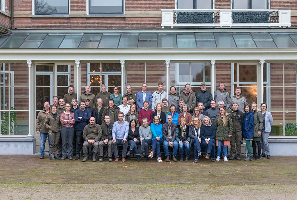 Groepsportret personeel Stichting Utrechts Landschap