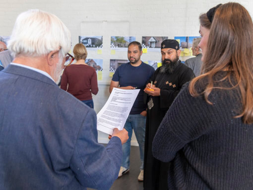 Fotografie bijeenkomst Kerkenvisies, i.o.v. Gemeente Gooise Meren