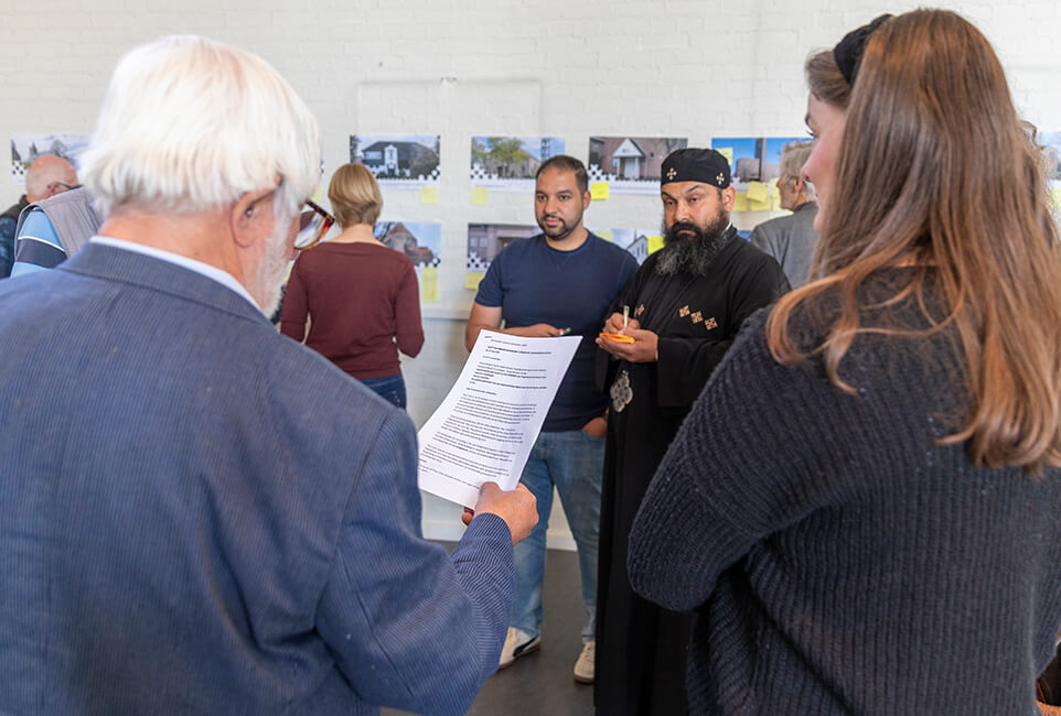 Fotografie bijeenkomst Kerkenvisies, i.o.v. Gemeente Gooise Meren