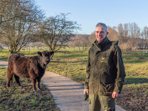 ‘Dubbel’ portret voor magazine ‘Mijn Utrechts Landschap’ in De Blauwe Kamer i.o.v. Het Utrechts Landschap