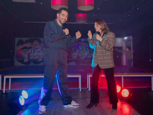 Fotografie officiële opening kickboksschool Tigers Gym met Wethouder van Cultuur Eva Oosters, Gemeente Utrecht. I.o.v. Spiceminds.