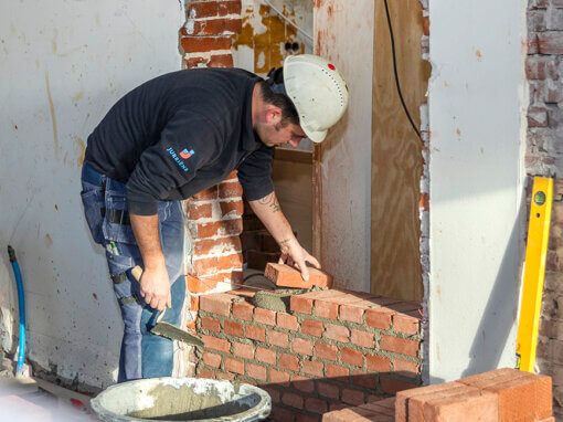 Metselaar ambacht villa restauratie monumentale villa i.o.v. Jurriëns