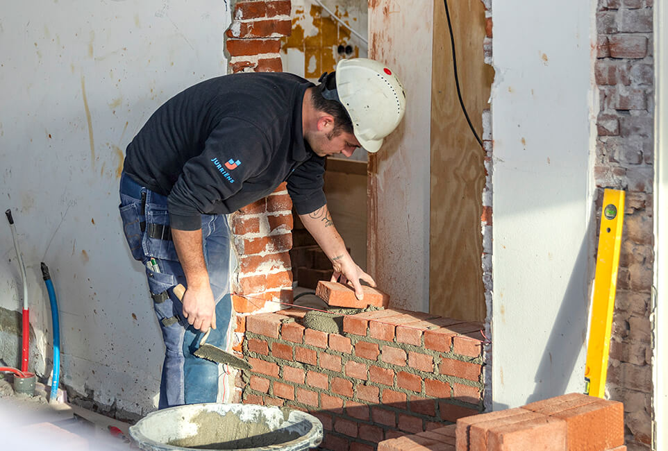 Metselaar ambacht villa restauratie monumentale villa i.o.v. Jurriëns