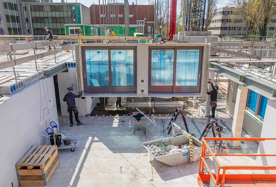 Nieuwbouw ouderencentrum Amsterdam Oost i.o.v Heilijgers