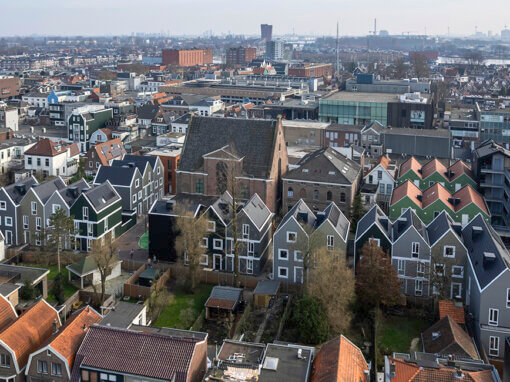 Oplevering woonwijk Het Hazepad in Zaandam i.o.v. Heilijgers