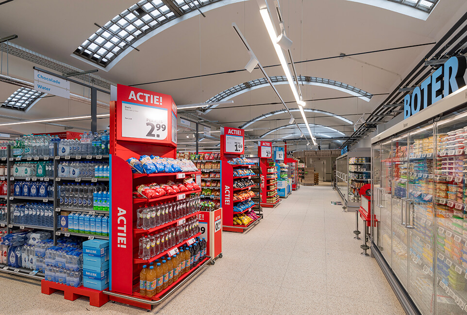 Opening Hoogvliet Supermarkt i.o.v. Heilijgers