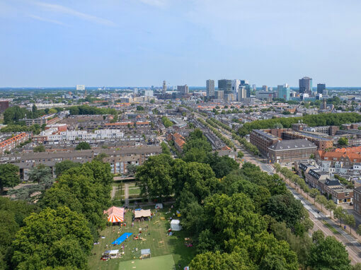 Majellapark Utrecht buurtcamping i.o.v. Buurtcamping Majellapark