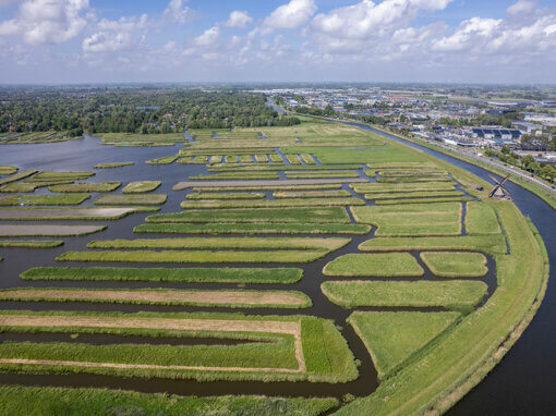 Rijk der duizend eilanden nabij Heerhugowaard i.o.v MOOI Noord-Holland