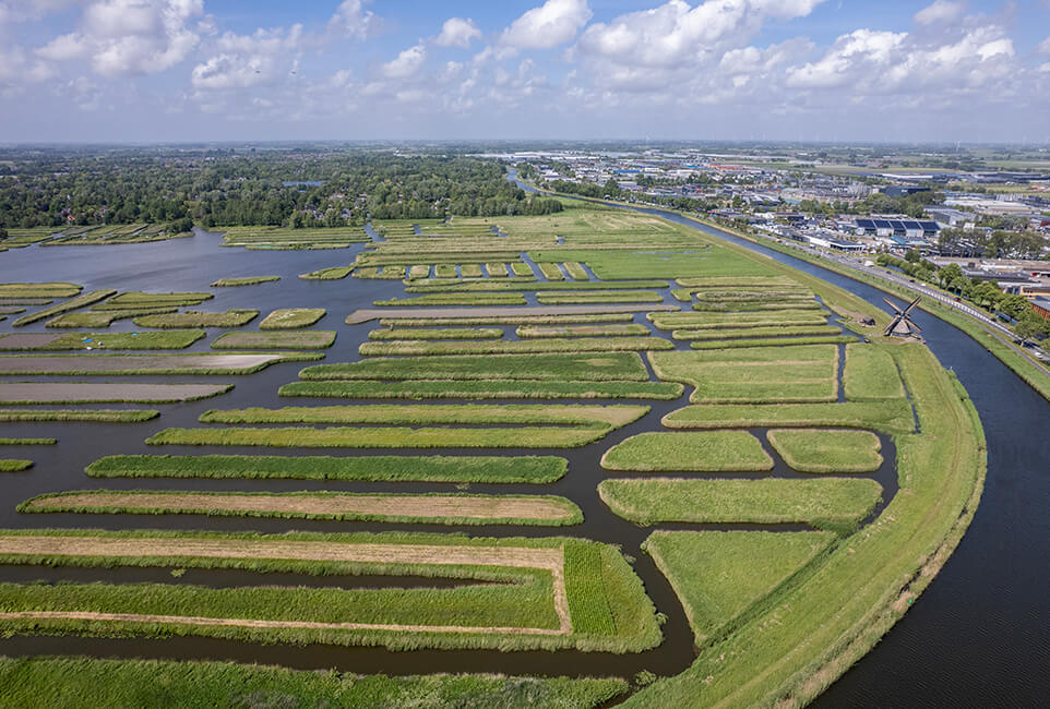 Rijk der duizend eilanden nabij Heerhugowaard i.o.v MOOI Noord-Holland