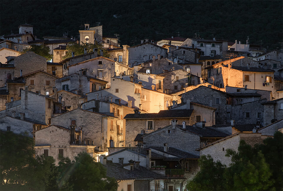 Eigen werk Scanno Abruzzo Italië