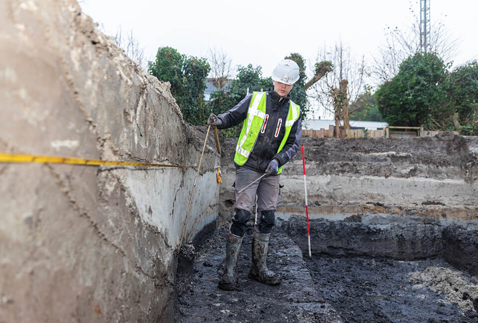 Archeologische opgraving i.o.v. MOOI Noord-Holland / Steunpunt Cultureel Erfgoed Noord-Holland