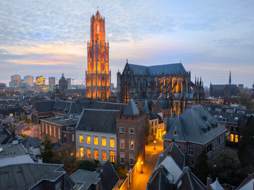 Utrecht, Kapittelhuis, Dom.