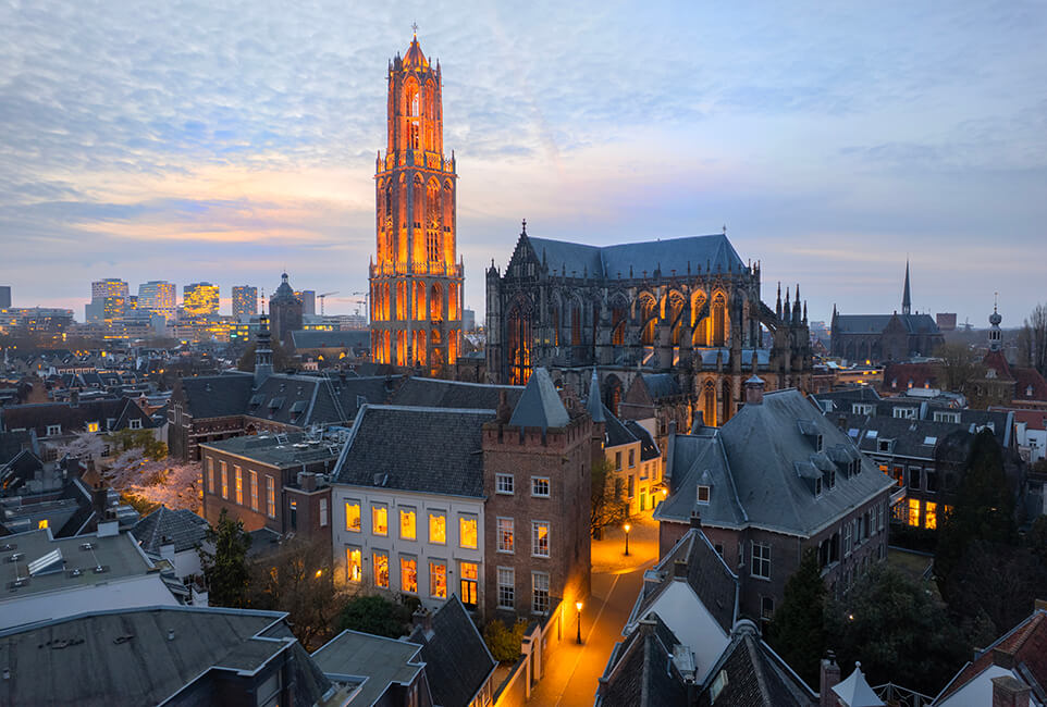 Utrecht, Kapittelhuis, Dom.